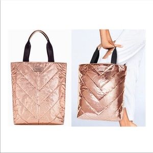 Victoria’s Secret Rose Gold Tote NWT
